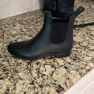 Storm Black Waterproof Chelsea Boots